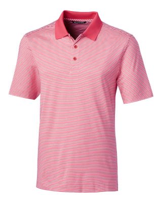 Cutter & Buck Forge Tonal Stripe Stretch Mens Polo