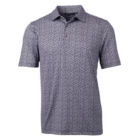 Cutter & Buck Pike Magnolia Print Stretch Men's Polo