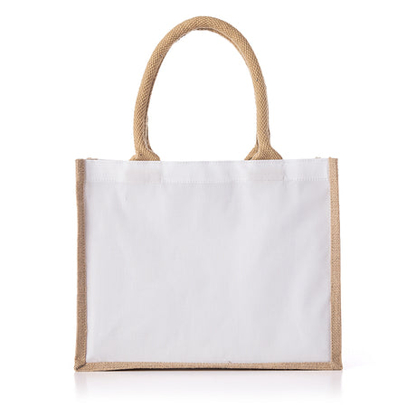 Cotton/Jute Junior Tote