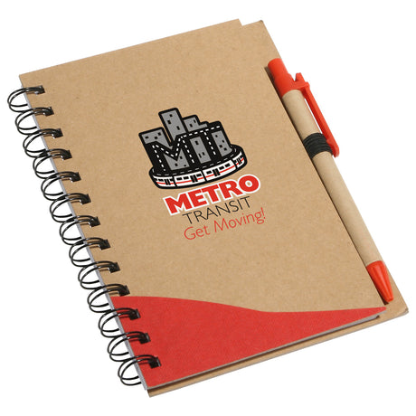 Recycle Write Notebook & Pen