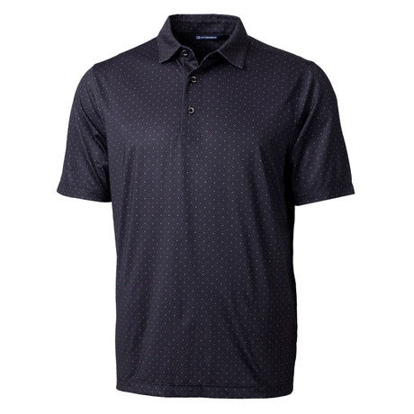 Cutter & Buck Pike Double Dot Print Stretch Mens Polo