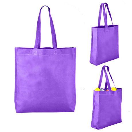 Heat Sealed Non-Woven Value Tote w/Gusset