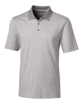 Cutter & Buck Forge Tonal Stripe Stretch Mens Polo