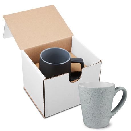 16 Oz. Fleck & Timbre Ceramic Mug in Individual Mailer