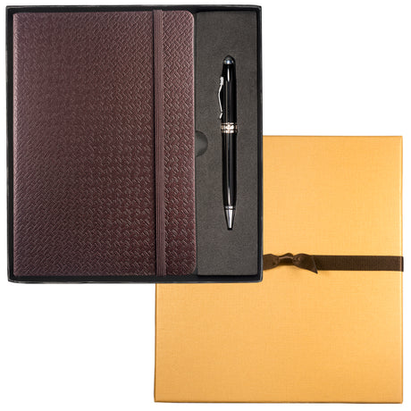 Textured Tuscany™ Journal & Executive Stylus Pen Set