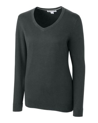 Cutter & Buck Lakemont Tri-Blend Womens V-Neck Pullover Sweater