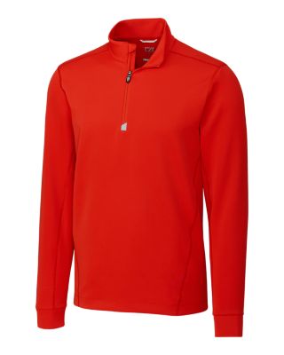 Cutter & Buck Traverse Stretch Quarter Zip Mens Pullover