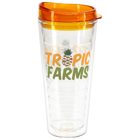 Seabreeze 22 oz Tritan® Tumbler with Translucent Lid