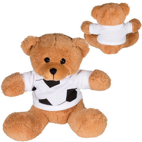 7" GameTime!® Plush Bear w/T-Shirt