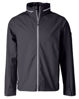 Cutter & Buck Vapor Water Repellent Stretch Mens Full Zip Rain Jacket