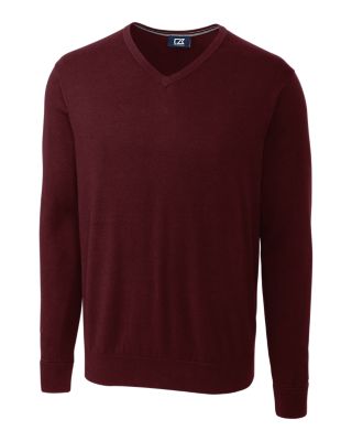 Cutter & Buck Lakemont Tri-Blend Mens Big and Tall V-Neck Pullover Sweater