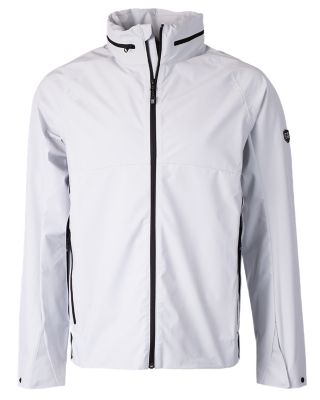 Cutter & Buck Vapor Water Repellent Stretch Mens Full Zip Rain Jacket