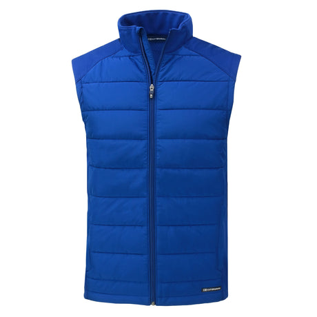 Cutter & Buck Evoke Hybrid Eco Softshell Recycled Mens Full Zip Vest