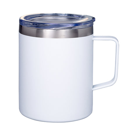 12 Oz. Vacuum Insulated Coffee Mug w/Handle