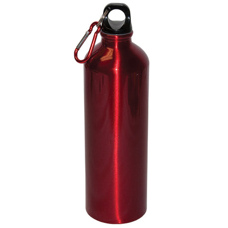 750 Ml (25 Fl. Oz.) Aluminum Water Bottle With Carabiner