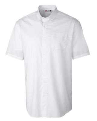 Clique Avesta Stain Resistent Mens Short Sleeve Button Down Shirt