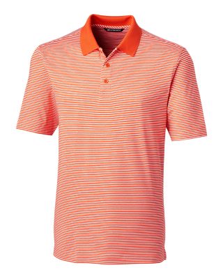 Cutter & Buck Forge Tonal Stripe Stretch Mens Big and Tall Polo