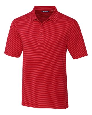 Cutter & Buck Forge Pencil Stripe Stretch Mens Polo