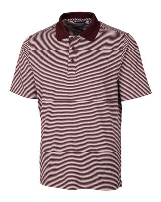 Cutter & Buck Forge Tonal Stripe Stretch Mens Polo