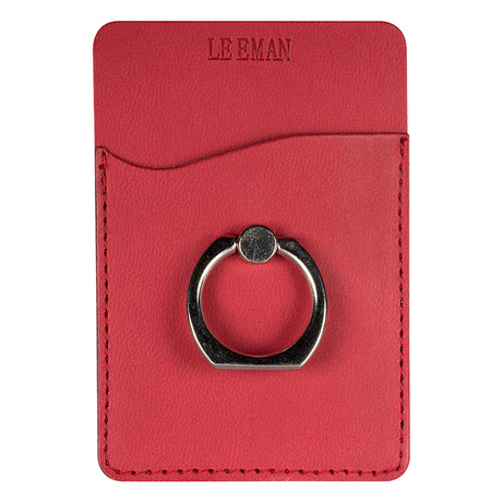 Tuscany™ Card Holder w/Metal Ring Phone Stand