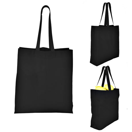 Heat Sealed Non-Woven Value Tote w/Gusset