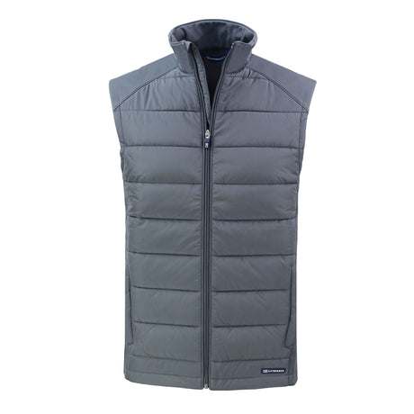 Cutter & Buck Evoke Hybrid Eco Softshell Recycled Mens Full Zip Vest