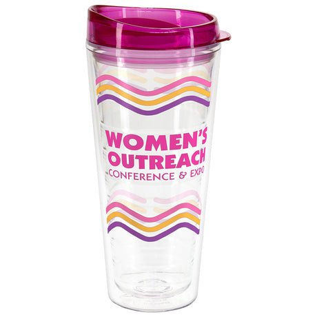 Seabreeze 22 oz Tritan® Tumbler with Translucent Lid