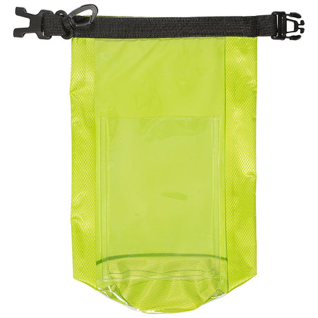 2L Water-Resistant Dry Bag w/Mobile Pocket