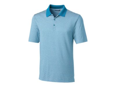 Cutter & Buck Forge Tonal Stripe Stretch Mens Polo