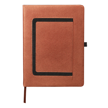 Large Roma Journal w/Horizontal Phone Pocket