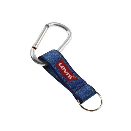 Laser Engraved Carabiner w/ 4-Color Key Fob