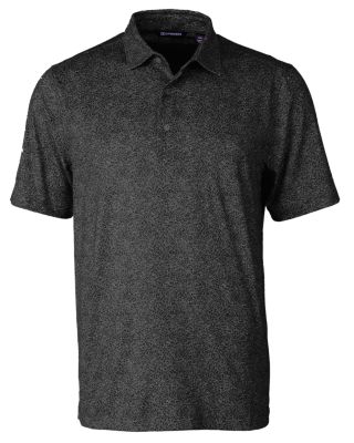 Cutter & Buck Pike Constellation Print Stretch Mens Polo