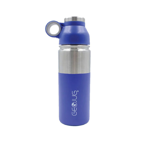 GeoJug 24oz Stainless Steel Vacuum Insulated Water Bottle