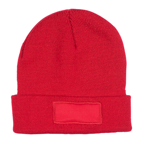 Knit Beanie w/Patch