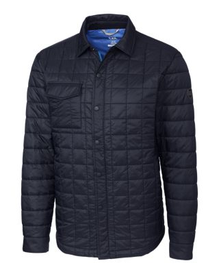 Cutter & Buck Rainier PrimaLoftÂ® Mens Eco Insulated Quilted Shirt Jacket