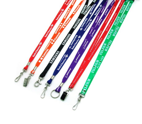 Silkscreened Flat Lanyard w/ 3 Day Rush Service