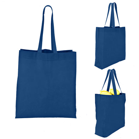 Heat Sealed Non-Woven Value Tote w/Gusset