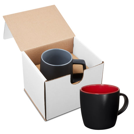 12 Oz. Riviera Ceramic Mug in Individual Mailer