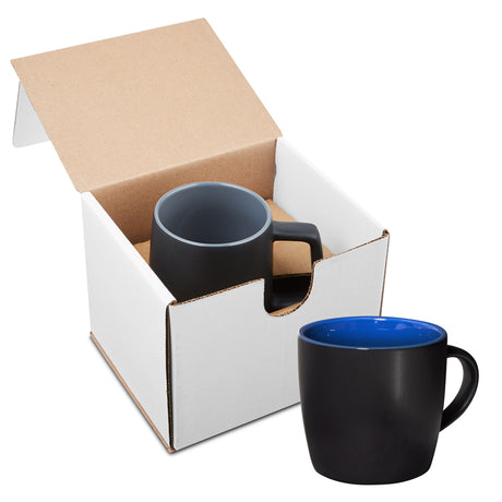 12 Oz. Riviera Ceramic Mug in Individual Mailer