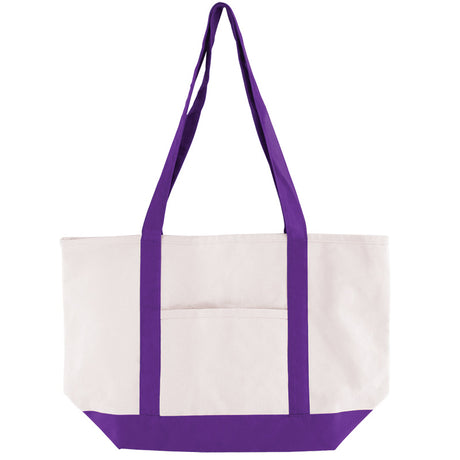 Cotton Canvas Boat Tote