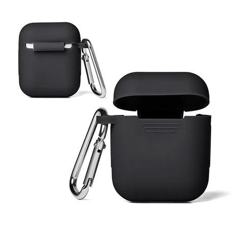 Silicone Earbud Case w/Carabiner Clip