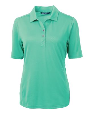 Cutter & Buck Virtue Eco Pique Recycled Womens Polo