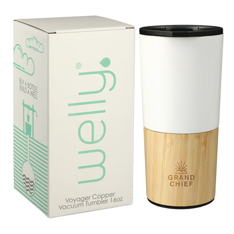 Welly® 16 Oz. Copper Vacuum Tumbler w/Gift Box