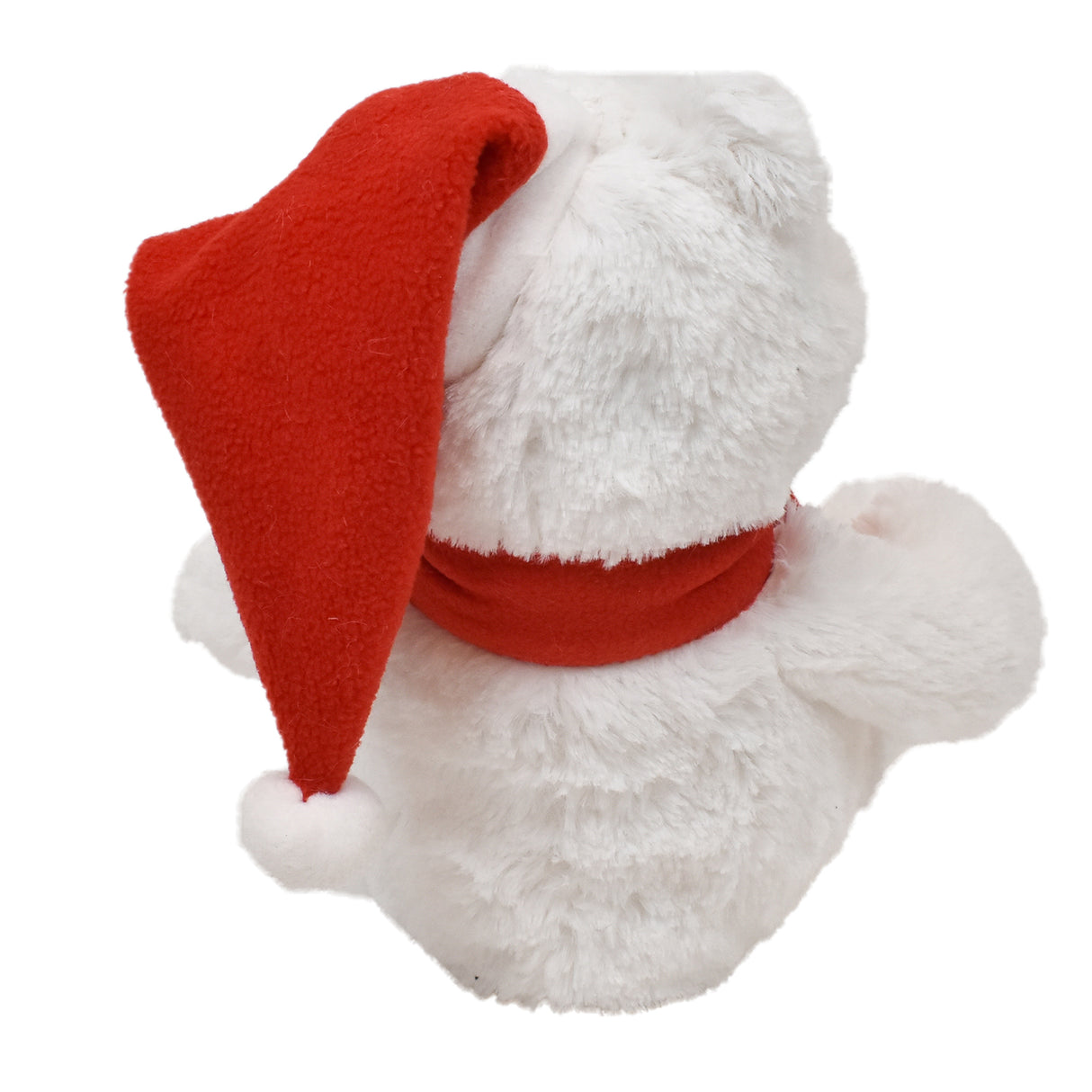 11" Santa Justin Bear w/Christmas hat and scarf