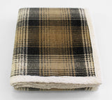 Cottage Plaid Throw (Embroidery)