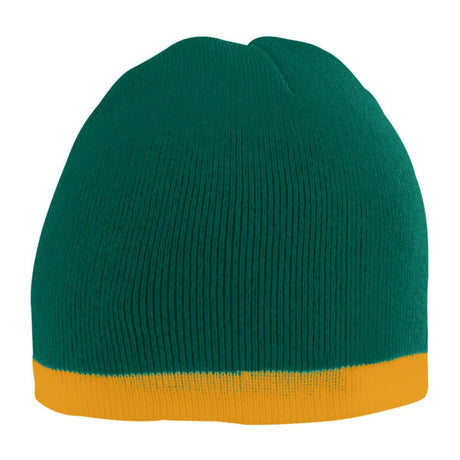 Two-Tone Knit Beanie