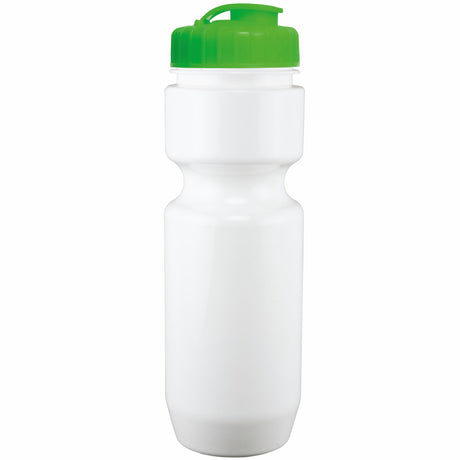 22 Oz. Bike Bottle w/ Flip Top Lid - Solid Colors