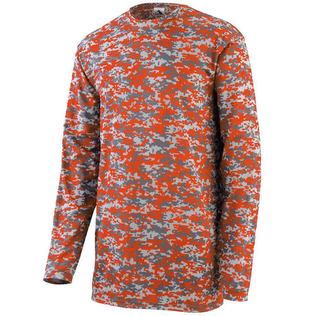 Youth Digi Camo Wicking Long Sleeve T-Shirt