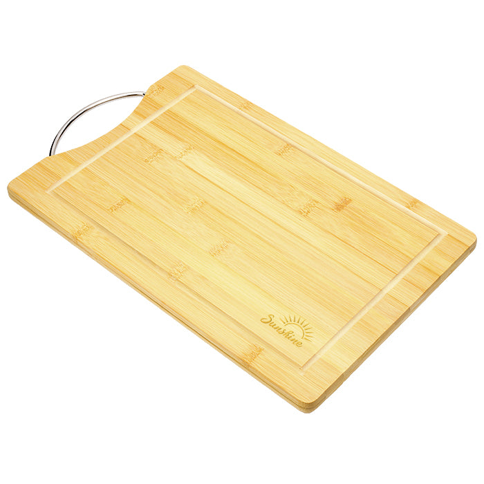 Home Basics® Bamboo Board 10"x15" w/ Handle