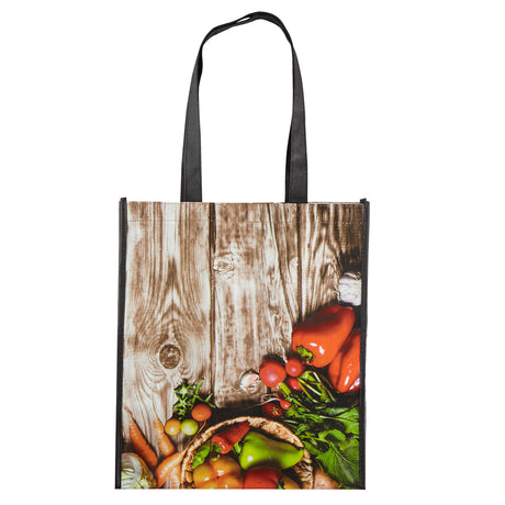 Laminated Grocery Tote Bag